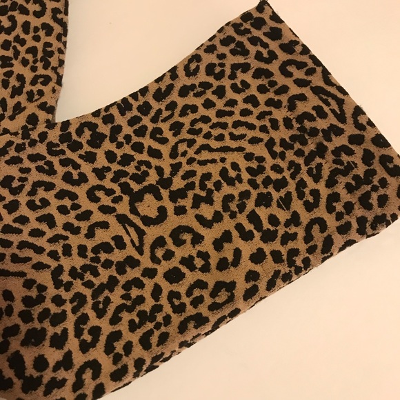 HOST PICK Animal print Leggings fleece lined NWT - Picture 6 of 8